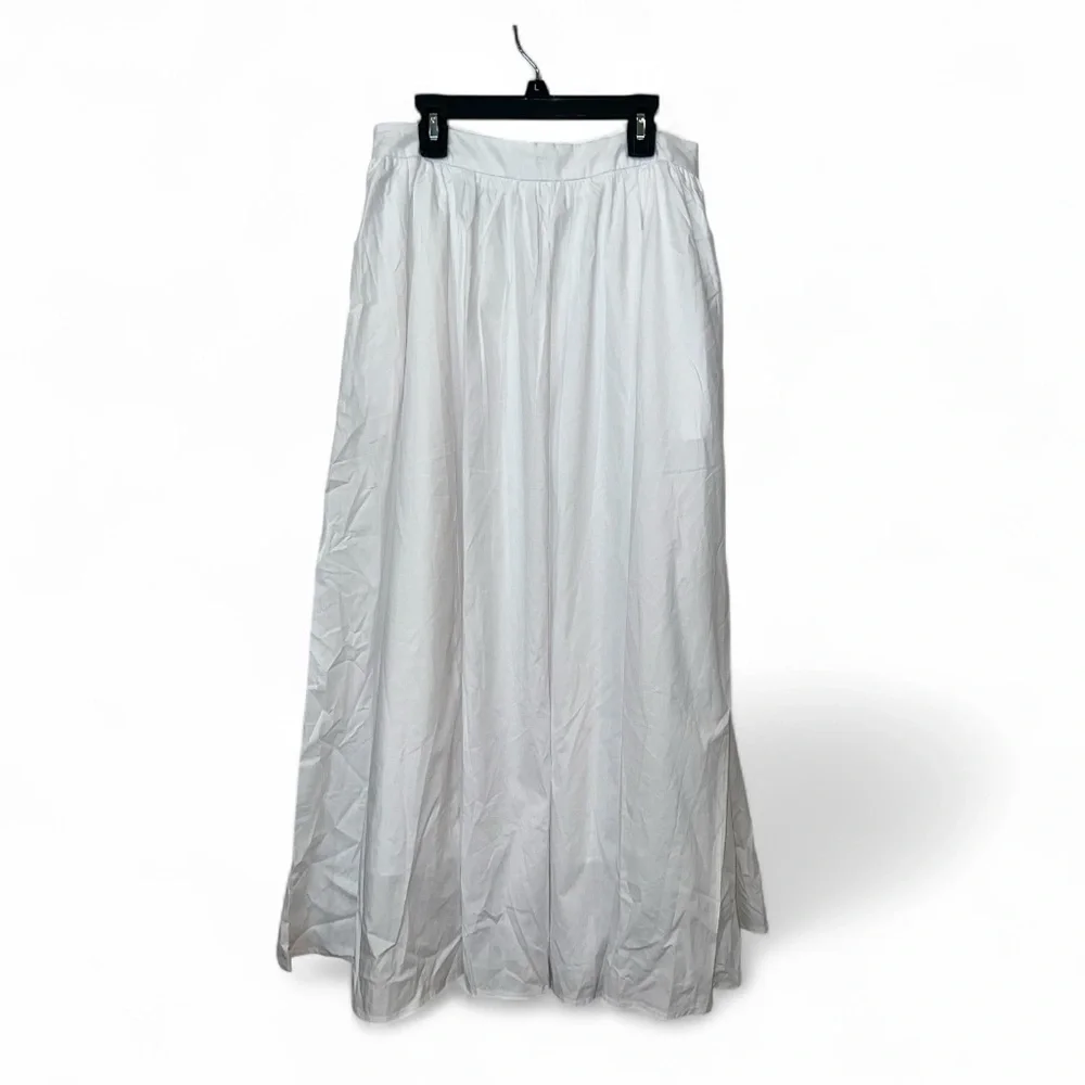 Commense White A-Line Full Maxi Skirt - Picture 5 of 11
